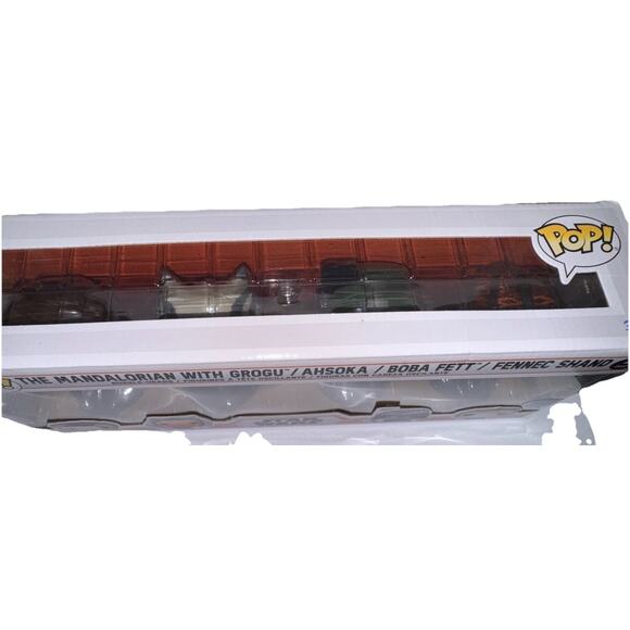 Funko POP! Star Wars - The Mandalorian Ahsoka Boba Fett Fennec 4-Pack Exclusive - Picture 8 of 13